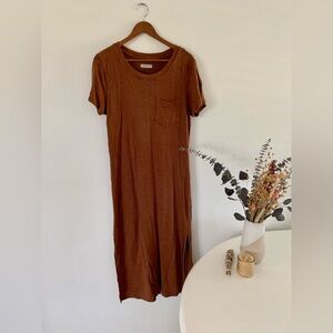 Outerknown hemp maxi dress